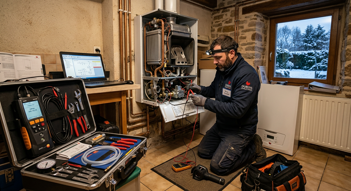 Dépannage urgence panne de chauffage chaudière à Fresnes